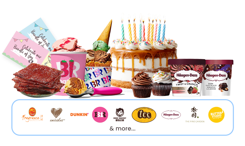 FoodLine Baby Full Month Voucher redemption items